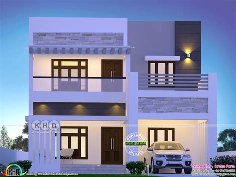 2210 Sq Ft 4 Bhk Modern Residence Kerala Home Design And Floor Plans