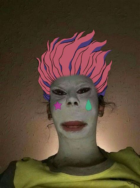 cursed hisoka funny anime pics anime funny funny profile pictures