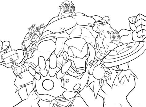 You will discover your favorite superhero coloring pages to print to color at home or decorate online using the interactive coloring machine. Get This marvel avengers coloring pages 8dbem