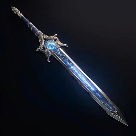 Premium Ai Image Stunning Magic Sword