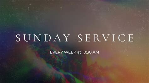 Sunday Service Faith Covenant Church