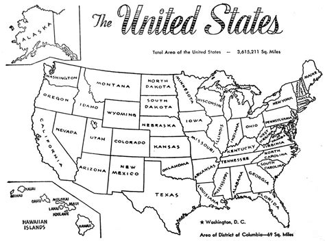 US Map Coloring Pages - Best Coloring Pages For Kids