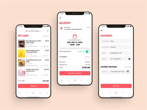 Food Delivery Orders Checkout Ui Design By Interface Market On Dribbble