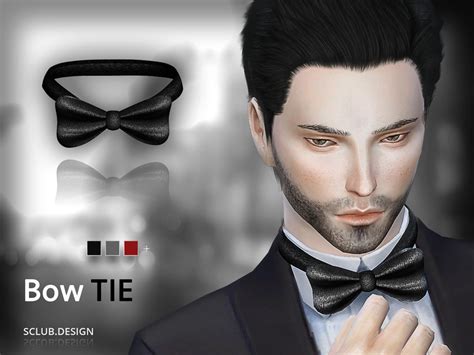 The Sims Resource S Club Mk Ts4 Bow Tie