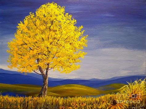 Maybe you would like to learn more about one of these? Golden Tree by Christine Swanson