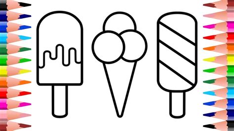 25 yummy ice cream coloring pages your toddler will love. Kids Coloring Pages Ice Cream / Personalize this coloring ...