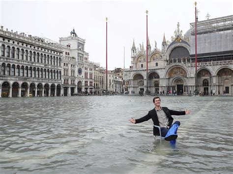 Its Carnival In Venice And The City Is Completely Flooded See How