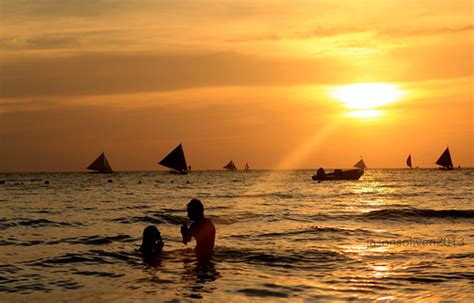 Sunset At Boracay With Love Jason Soliven Flickr