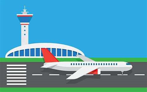 Royalty Free Airport Runway Clip Art Vector Images And Illustrations