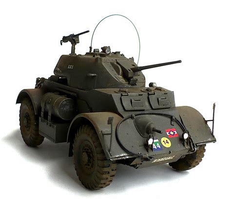 The Great Canadian Model Builders Web Page T 17 Armored Car Staghound
