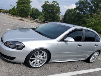 Chevy impala 2012, custom style hood scoop by t5i®. 2012 Chevrolet Impala Rosso Legacy BC Racing | Custom Offsets