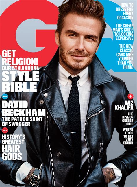 Photos David Beckhams Gq Cover Shoot Gq