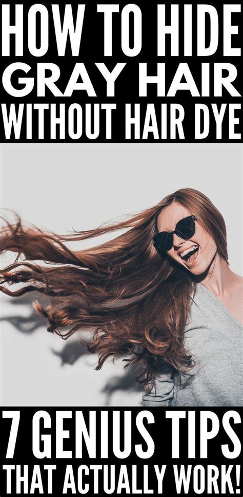 Grey hair is a sign of ageing for the vast smoke chemicals also alter hair cells making them weaker leading to breakage, thinning and greyness. preventing and hiding gray hair without permanent hair dye ...