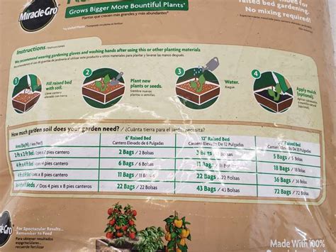 Miracle Grow Raised Bed Soil 4247l Dutch Goat
