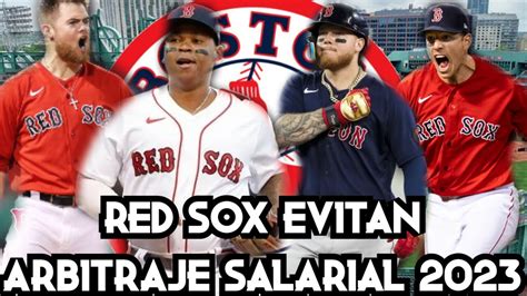 Red Sox Evitan El Arbitraje Salarial Con Estos Peloteros Red Sox