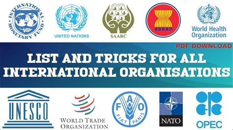 International Organizations In The International Political System