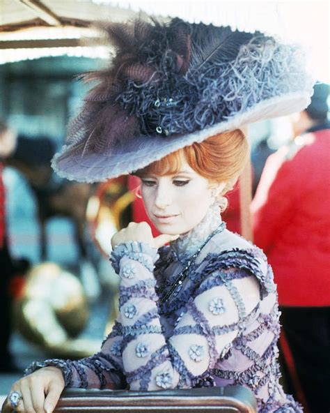 Barbra Streisand As Dolly Levi On The Set Of ‘hello Dolly ’ Beautiful Costumes Hollywood