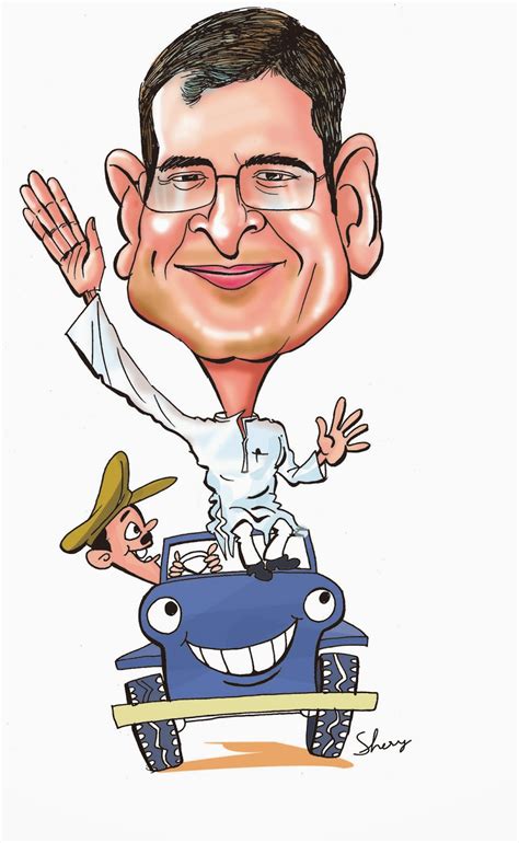 Shery Artist Caricature Of Rahul Gandhi Artist Shery Deepika