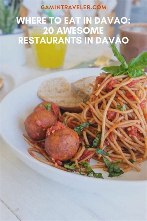 Where To Eat In Davao 20 Awesome Restaurants In Davao Gamintraveler