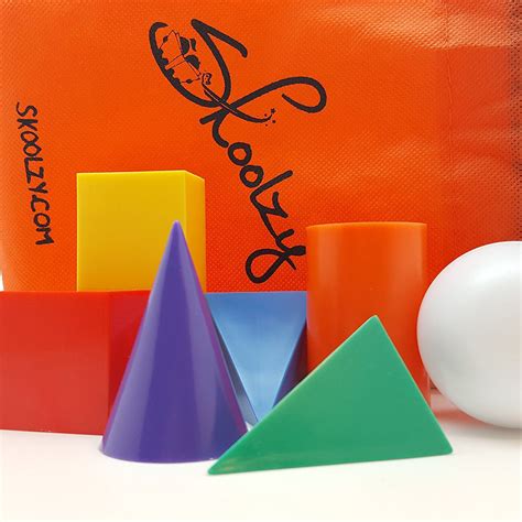 7 Jumbo Geometric Solids 3D Shapes Learning Toys for toddlers, 3d ...