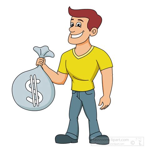 Man With Money Clipart Clip Art Library