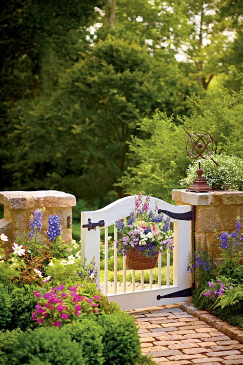 Atlanta Cottage Garden With Images Wooden Garden Gate Small Garden