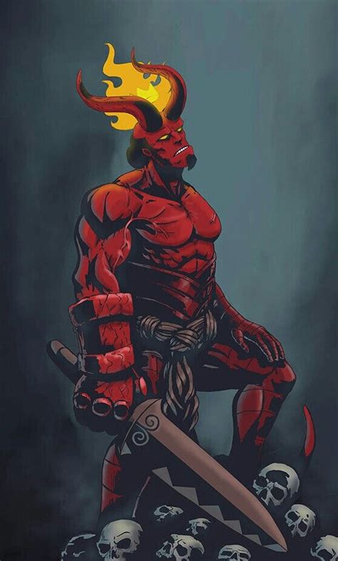 Hellboy Hellboy Art Funny Art Comic Books Art