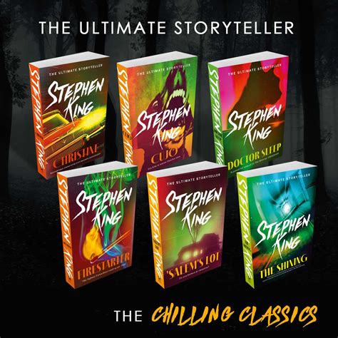 A New Look For The Ultimate Storyteller Stephen King Books