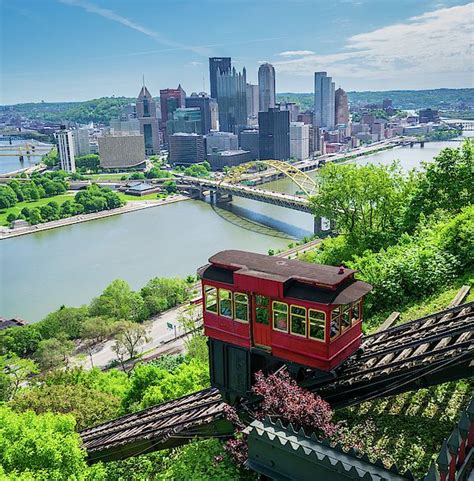 Pittsburgh City Pittsburgh Skyline City Skyline Landscape