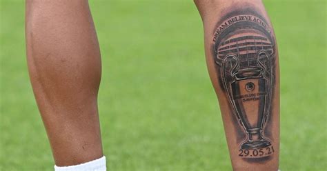 Reece James Shows Off Glorious Champions League Trophy Tattoo We Ain