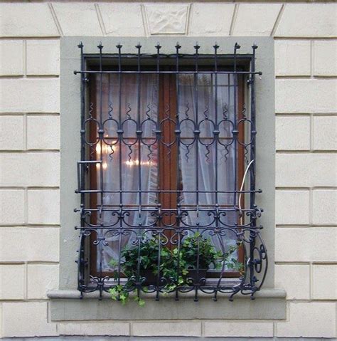 Burglar Bars For Windows Decorative Wrought Iron Security Bars