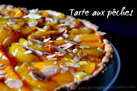 Tarte aux pêches