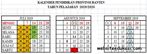 Sekolah perlu menyusun kurikulum sesuai dengan kebutuhan daerah, karakteristik sekolah, kebutuhan peserta didik dan masyarakat, dengan memperhatikan kalender pendidikan tahun. Kalender Pendidikan Provinsi Banten Tahun 2019/2020 ...