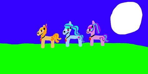The Dazzlings Pony Form By Benthefox1996 On Deviantart