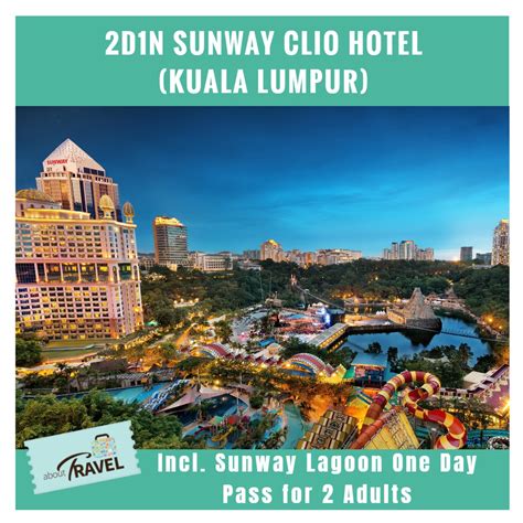 The park began operations in 1992 and was officiated by the then prime minister of malaysia, tun mahathir bin mohamad, on 29 april 1993. 2D1N Sunway Clio Hotel + Sunway Lagoon One Day Pass for 2 ...