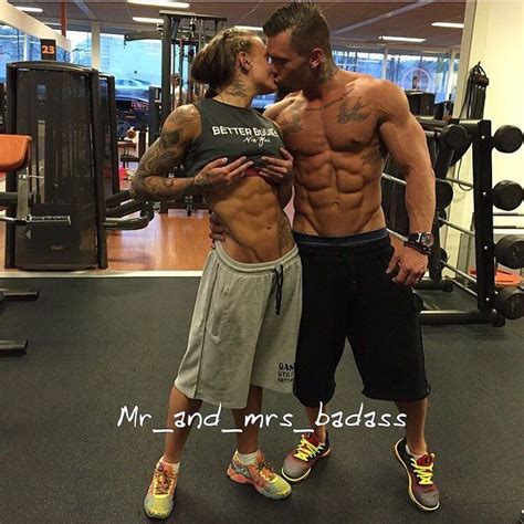 Married Fitness Couple🇸🇪 On Instagram “this Is Us🙈 Mr And Mrs Badass 😤😤 Follow Our Journey For