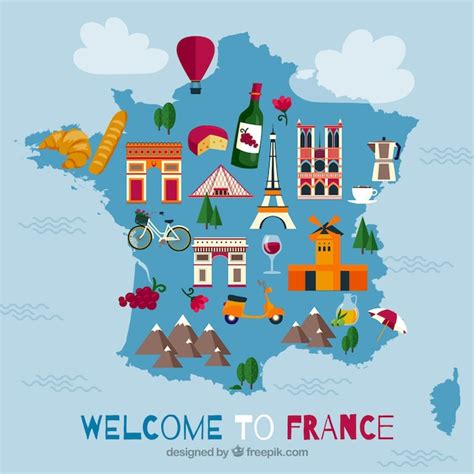 France Map Vectors Photos And Psd Files Free Download
