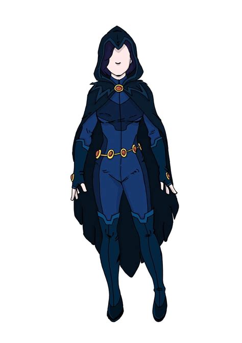 Dceu Raven Suit Superhero Costume Design