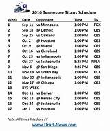 Photos of Titans Schedule 2017 Printable