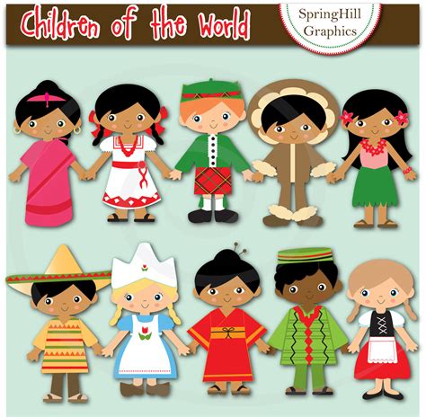 Multicultural Children Clipart 20 Free Cliparts Download Images On