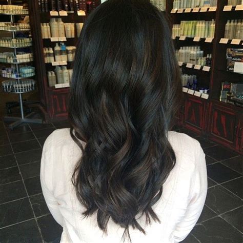 Soft And Super Subtle Balayage To Give A Little Dimension To This Dark