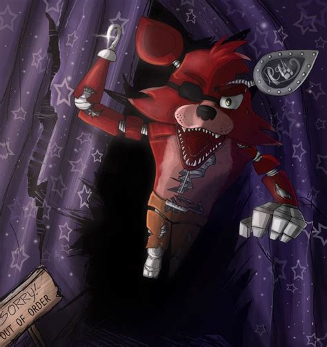 Foxy The Pirate~ By Reviwolfe On Deviantart Fnaf Foxy Fnaf Drawings Fnaf