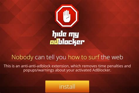 Remove Ads By Hide My Adblocker Malware Removal Guide