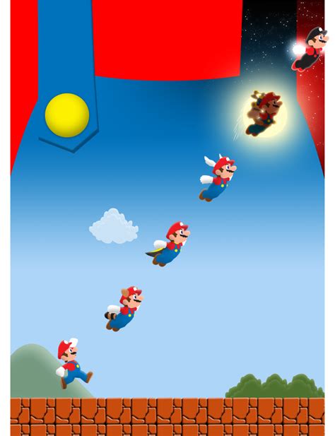 Poster Super Mario All Star