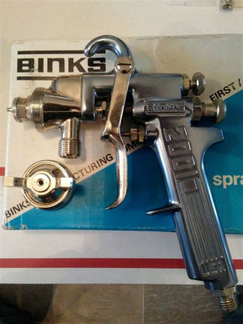 Binks Model Pressure Paint Spray Gun Pd For Sale Online Ebay