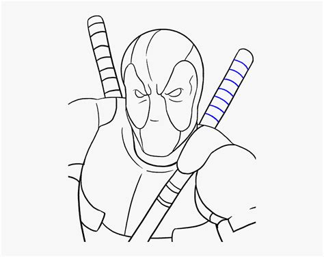 How To Draw Deadpool Draw Deadpool Full Body Easy Step By Step Hd
