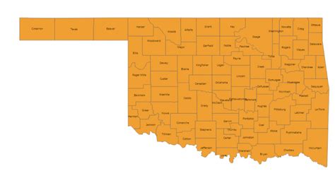 Oklahoma Coronavirus Map Coronavirus Risk Map All 77 Oklahoma