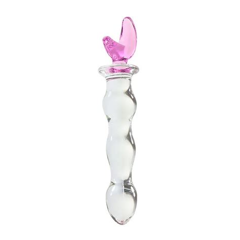 2020 Artificial Adult Toys Large Crystal Anal Beads Butt Plug Giant Pyrex Glass Dildo Sex Toys
