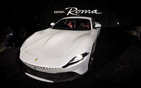 Ferrari Roma Glamourous Middle East Premiere Theautoeu