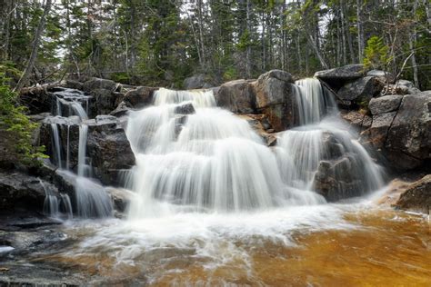 Waterfalls In The Woods White Mountains National Forest 6000 X 4000